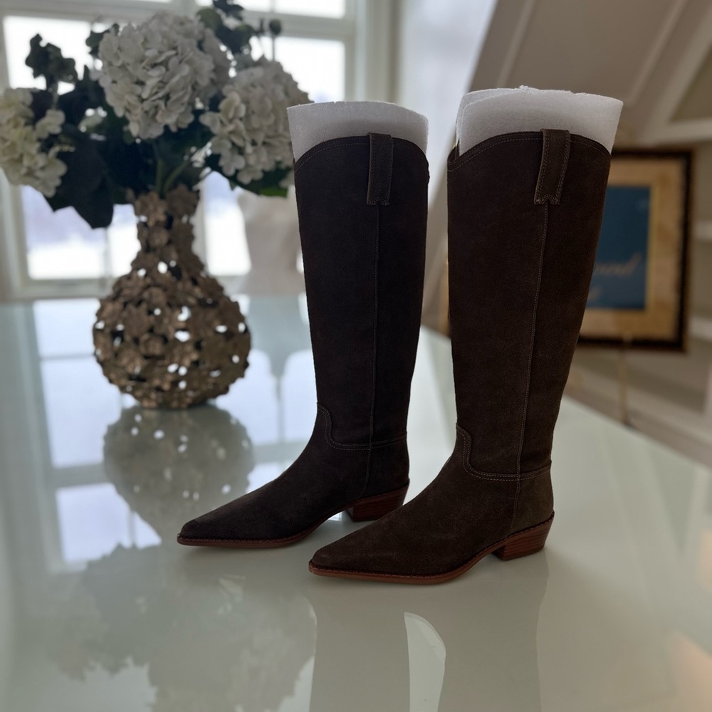Michael Kors Nash Suede boots ,sz 5.5 - Picture 2 of 3